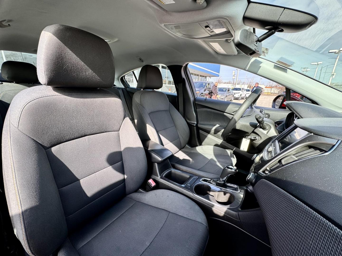 2019 RED Chevrolet Cruze LS Auto (1G1BC5SM9K7) with an 1.4L L4 DOHC 16V TURBO engine, 6A transmission, located at 7600 S Western Ave., Chicago, IL, 60620, (773) 918-3980, 0.000000, 0.000000 - Photo#11