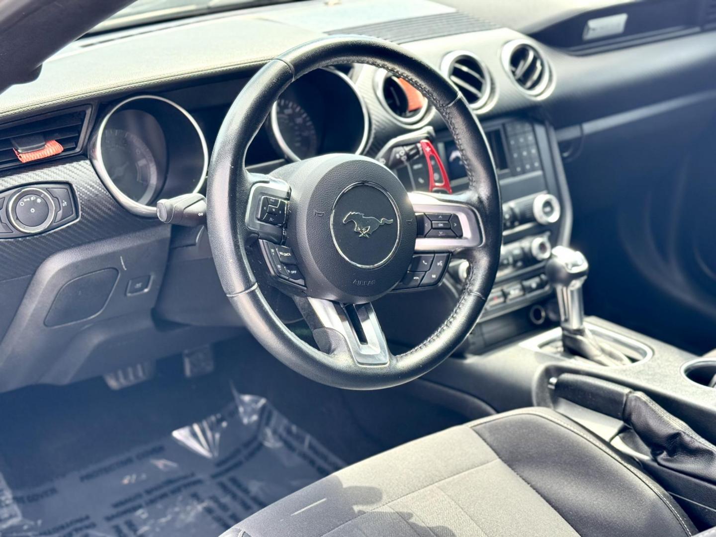 2019 BLACK Ford Mustang EcoBoost Coupe (1FA6P8TH6K5) with an 2.3L L4 DOHC 16V engine, located at 7600 S Western Ave., Chicago, IL, 60620, (773) 918-3980, 0.000000, 0.000000 - Photo#5