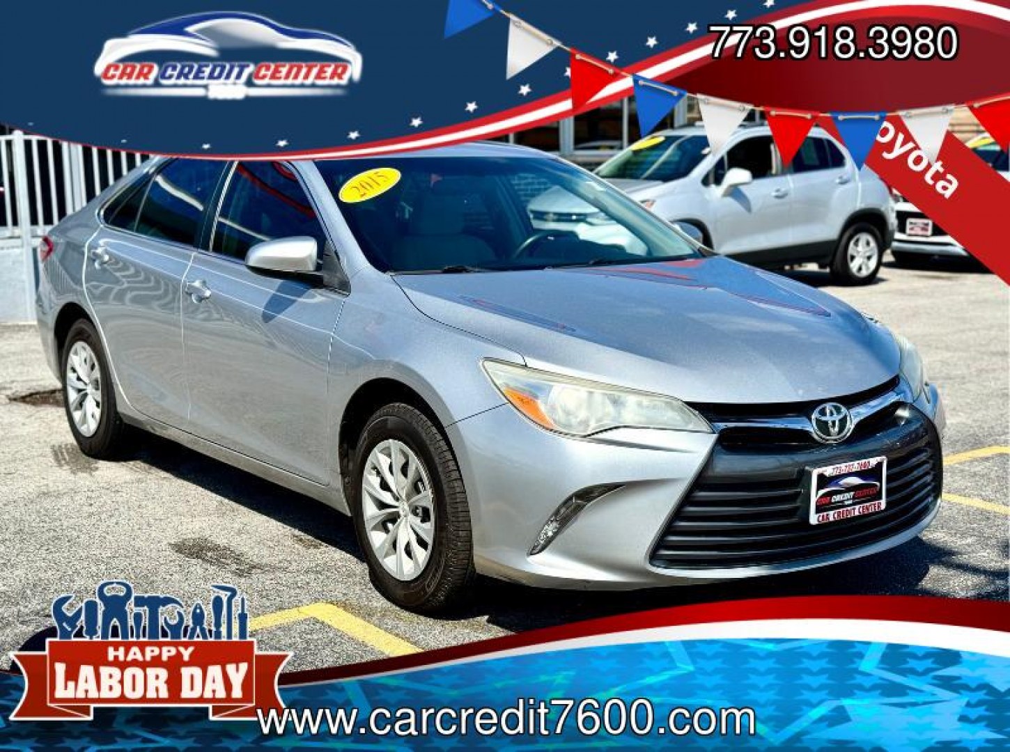 2015 SILVER Toyota Camry SE (4T1BF1FK4FU) with an 2.5L L4 DOHC 16V engine, 6-Speed Automatic transmission, located at 7600 S Western Ave., Chicago, IL, 60620, (773) 918-3980, 0.000000, 0.000000- Photo#0