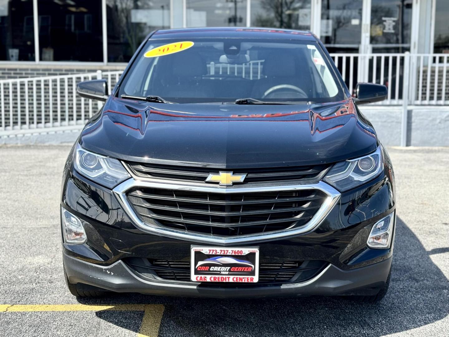 2021 BLACK Chevrolet Equinox LT 1.5 2WD (2GNAXKEV5M6) with an 1.5L L4 DIR DOHC 16V TURBO engine, 6A transmission, located at 7600 S Western Ave., Chicago, IL, 60620, (773) 918-3980, 0.000000, 0.000000 - Photo#1