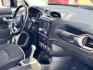 2017 BLACK Jeep Renegade Latitude FWD (ZACCJABB8HP) with an 2.4L L4 DOHC 16V engine, 6M transmission, located at 7600 S Western Ave., Chicago, IL, 60620, (773) 918-3980, 0.000000, 0.000000 - Photo#10