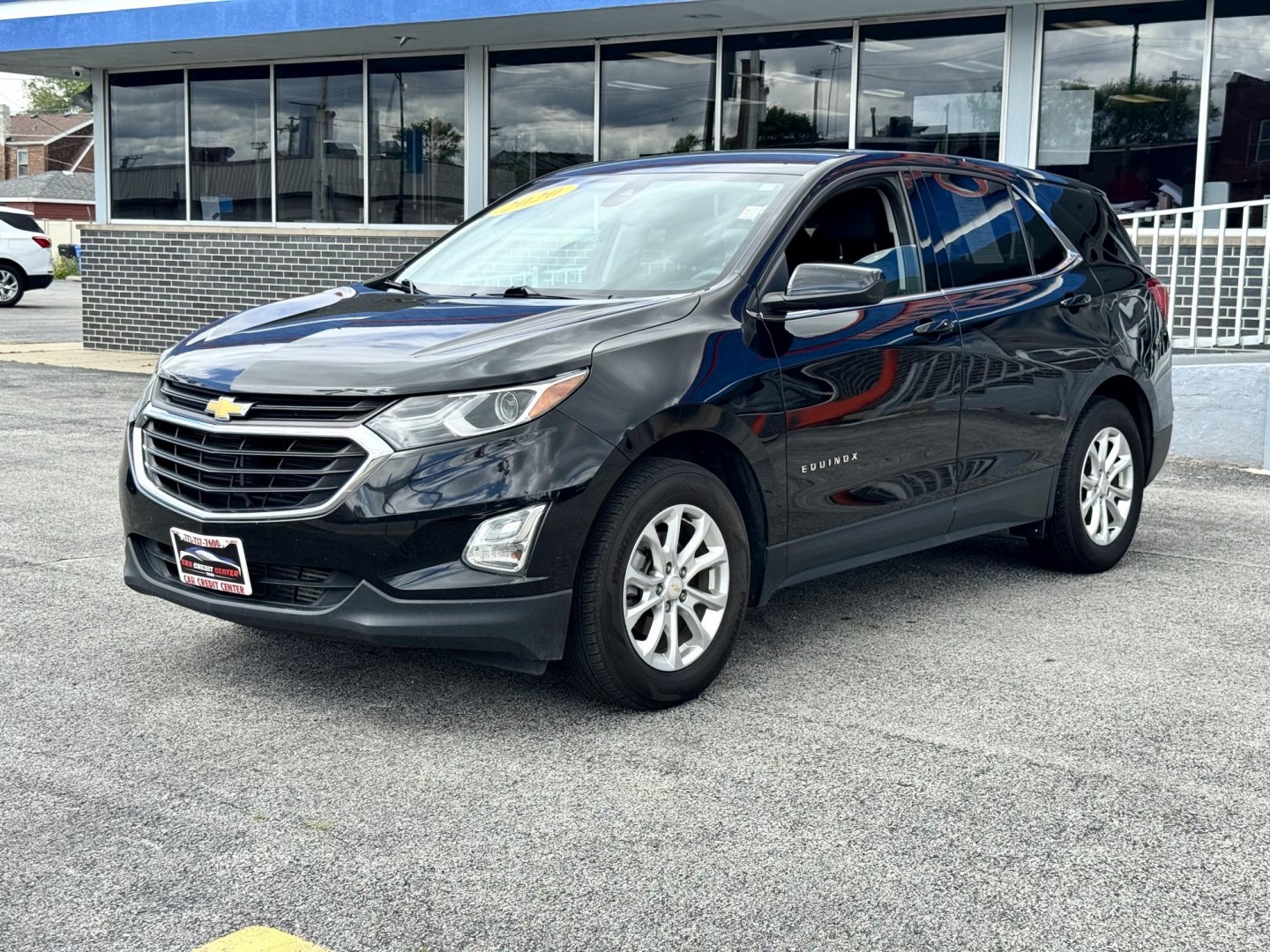 2020 BLACK Chevrolet Equinox LT 2WD (2GNAXJEV2L6) with an 1.5L L4 DIR DOHC 16V TURBO engine, 6A transmission, located at 7600 S Western Ave., Chicago, IL, 60620, (773) 918-3980, 0.000000, 0.000000- Photo#2