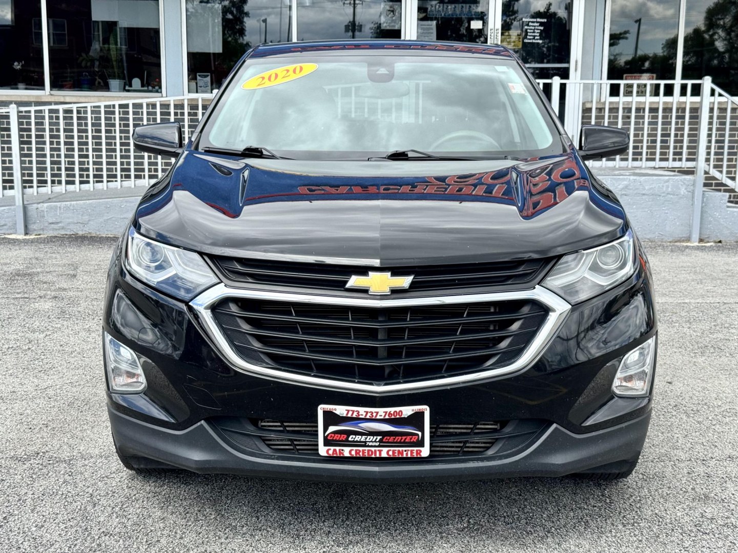 2020 BLACK Chevrolet Equinox LT 2WD (2GNAXJEV2L6) with an 1.5L L4 DIR DOHC 16V TURBO engine, 6A transmission, located at 7600 S Western Ave., Chicago, IL, 60620, (773) 918-3980, 0.000000, 0.000000- Photo#1
