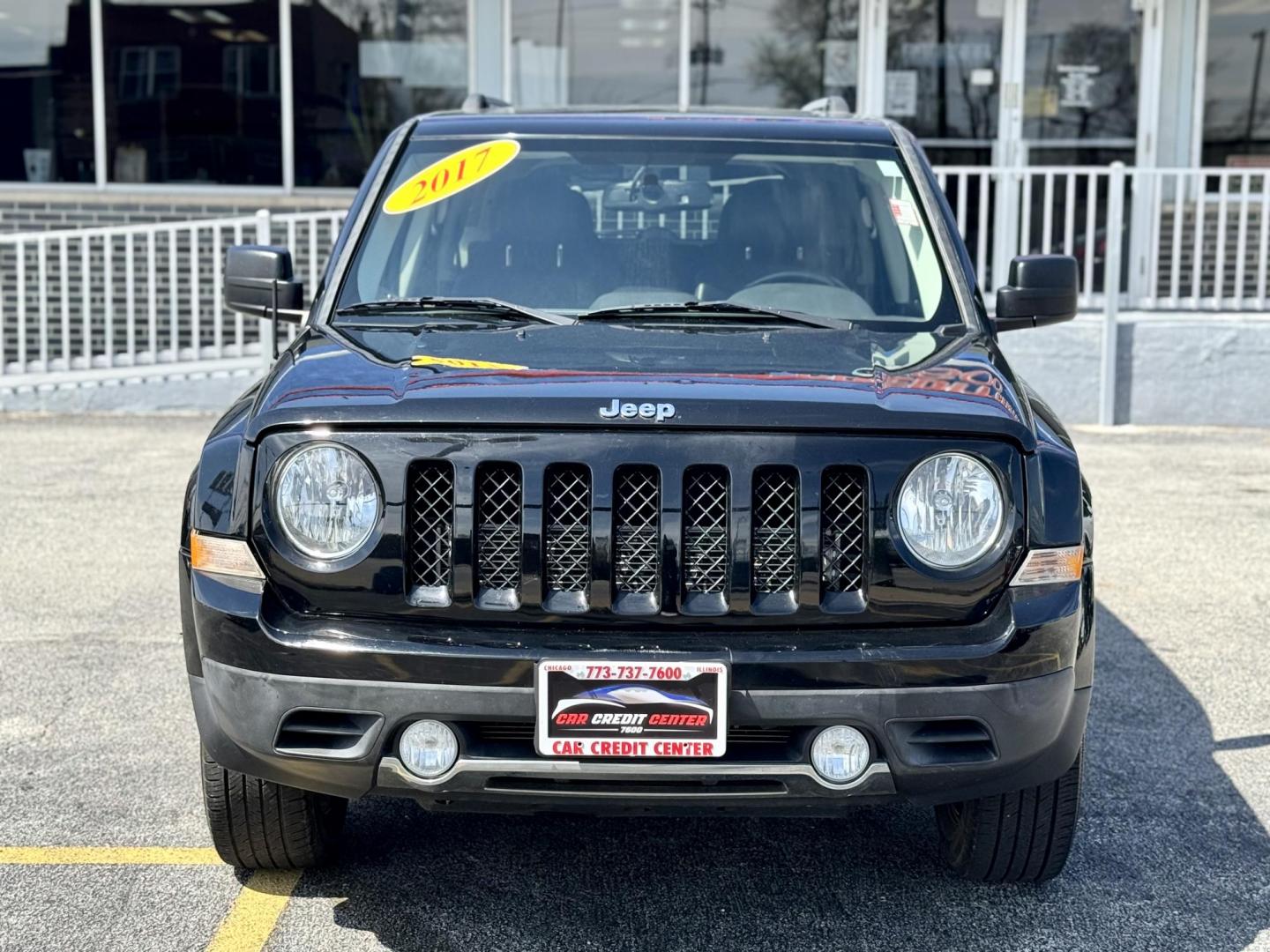 2017 BLACK Jeep Patriot Latitude 4WD (1C4NJRFB8HD) with an 2.4L L4 DOHC 16V engine, located at 7600 S Western Ave., Chicago, IL, 60620, (773) 918-3980, 0.000000, 0.000000 - Photo#1