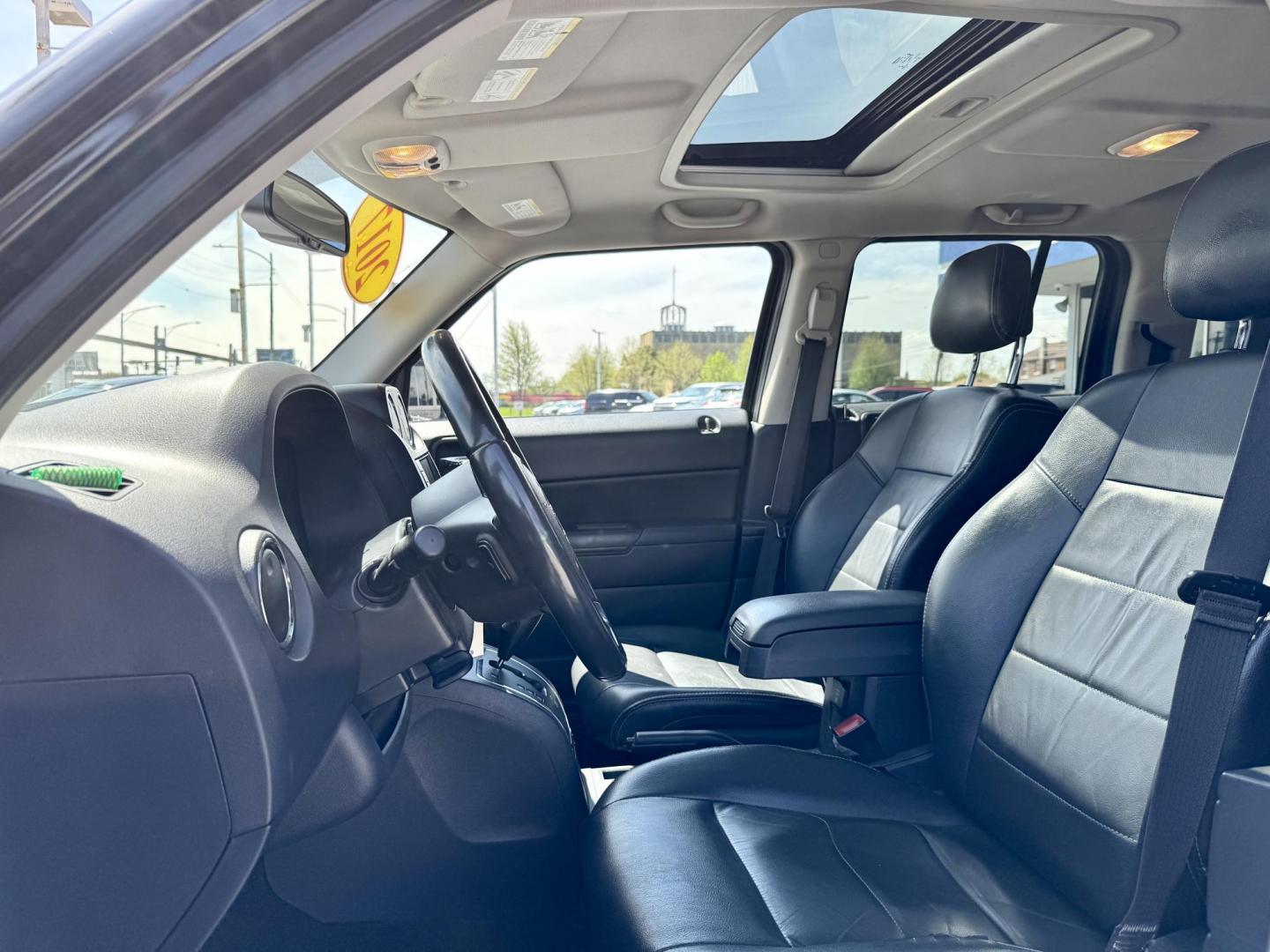 2017 BLACK Jeep Patriot Latitude 4WD (1C4NJRFB8HD) with an 2.4L L4 DOHC 16V engine, located at 7600 S Western Ave., Chicago, IL, 60620, (773) 918-3980, 0.000000, 0.000000 - Photo#5