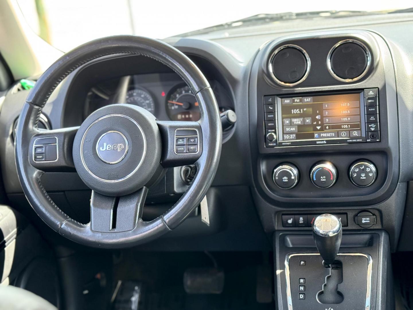 2017 BLACK Jeep Patriot Latitude 4WD (1C4NJRFB8HD) with an 2.4L L4 DOHC 16V engine, located at 7600 S Western Ave., Chicago, IL, 60620, (773) 918-3980, 0.000000, 0.000000 - Photo#7