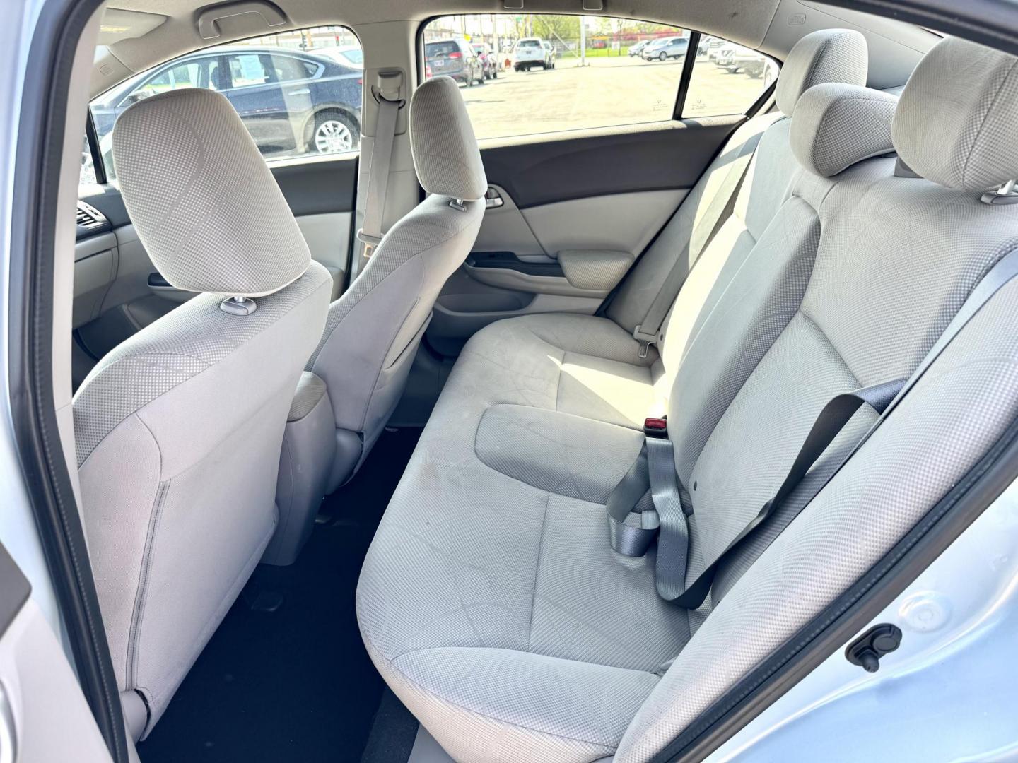 2012 BLUE Honda Civic LX Sedan 5-Speed AT (19XFB2F51CE) with an 1.8L L4 SOHC 16V engine, 5-Speed Automatic transmission, located at 7600 S Western Ave., Chicago, IL, 60620, (773) 918-3980, 0.000000, 0.000000 - Photo#8
