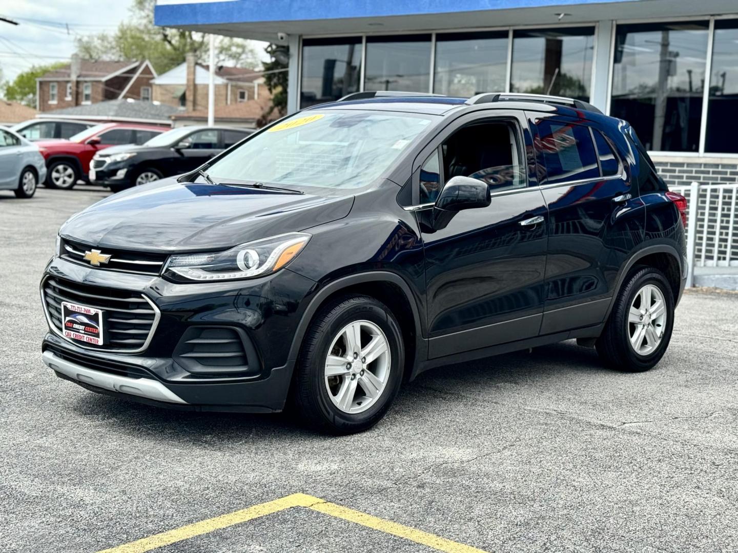 2020 BLACK Chevrolet Trax LT FWD (3GNCJLSBXLL) with an 1.4L L4 DOHC 16V engine, 6A transmission, located at 7600 S Western Ave., Chicago, IL, 60620, (773) 918-3980, 0.000000, 0.000000 - Photo#2