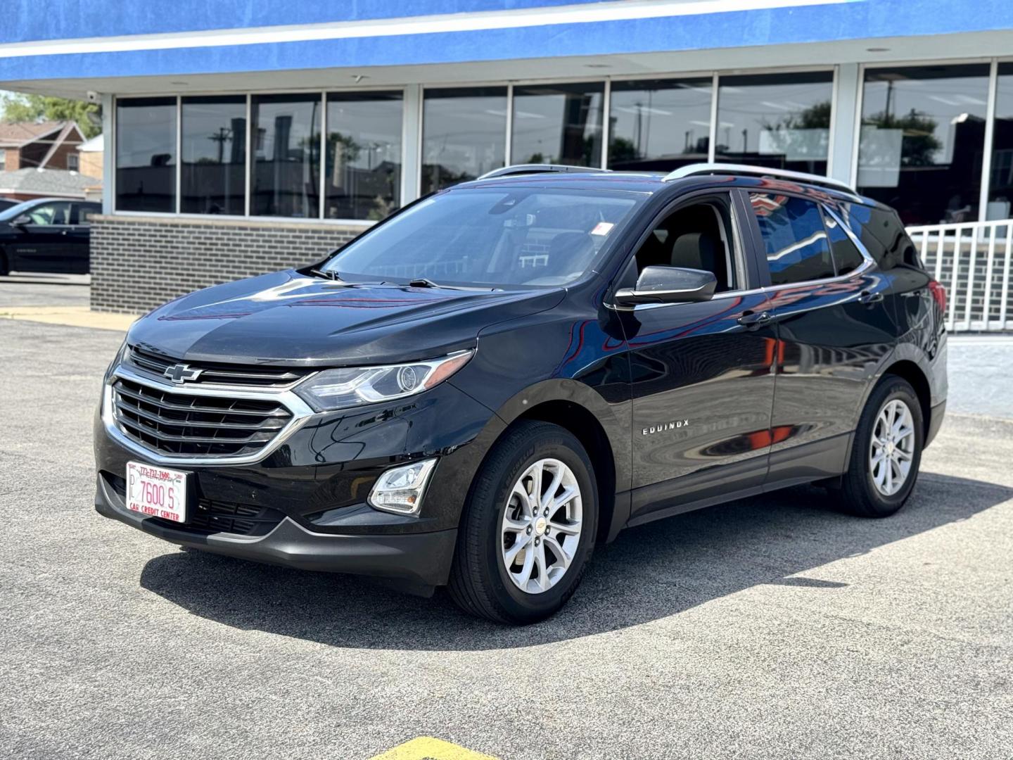 2021 BLACK Chevrolet Equinox LT 2WD (3GNAXKEV4ML) with an 1.5L L4 DOHC 16V TURBO engine, 6A transmission, located at 7600 S Western Ave., Chicago, IL, 60620, (773) 918-3980, 0.000000, 0.000000 - Photo#2