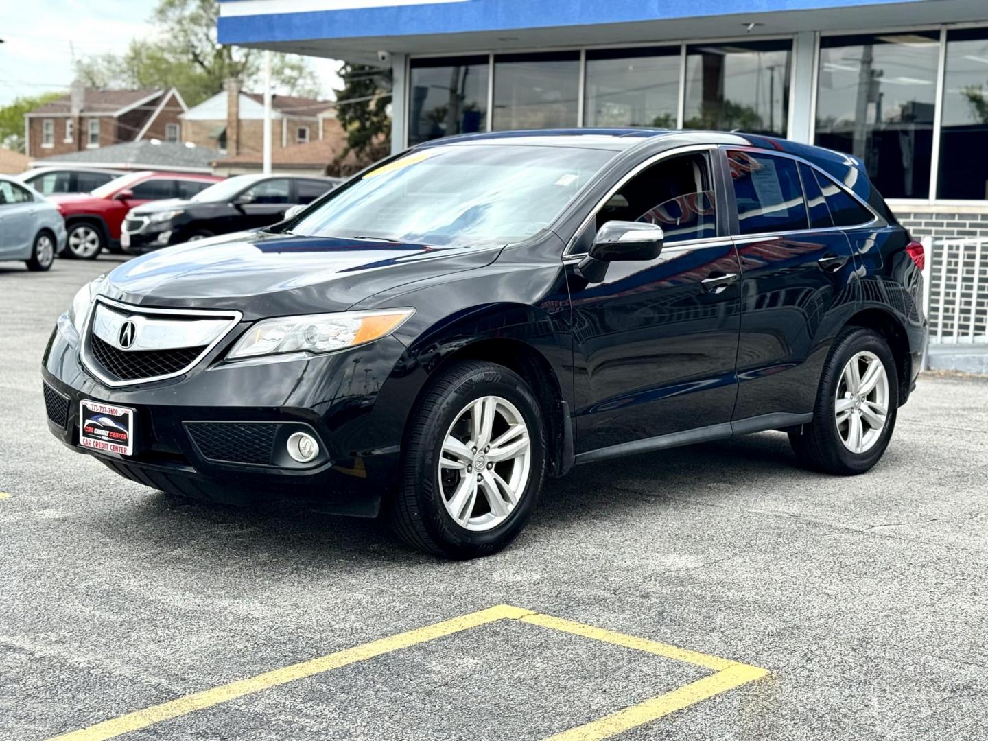 2015 BLACK Acura RDX 6-Spd AT AWD w/ Technology Package (5J8TB4H53FL) with an 2.3L L4 DOHC 16V engine, 6-Speed Automatic transmission, located at 7600 S Western Ave., Chicago, IL, 60620, (773) 918-3980, 0.000000, 0.000000- Photo#2