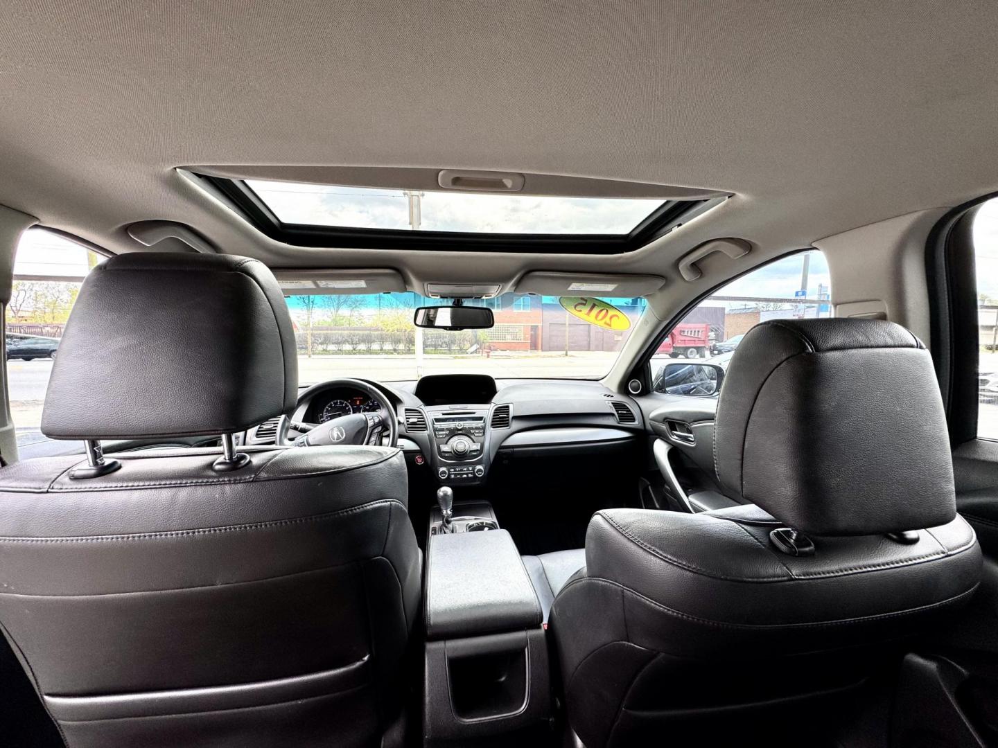2015 BLACK Acura RDX 6-Spd AT AWD w/ Technology Package (5J8TB4H53FL) with an 2.3L L4 DOHC 16V engine, 6-Speed Automatic transmission, located at 7600 S Western Ave., Chicago, IL, 60620, (773) 918-3980, 0.000000, 0.000000- Photo#10