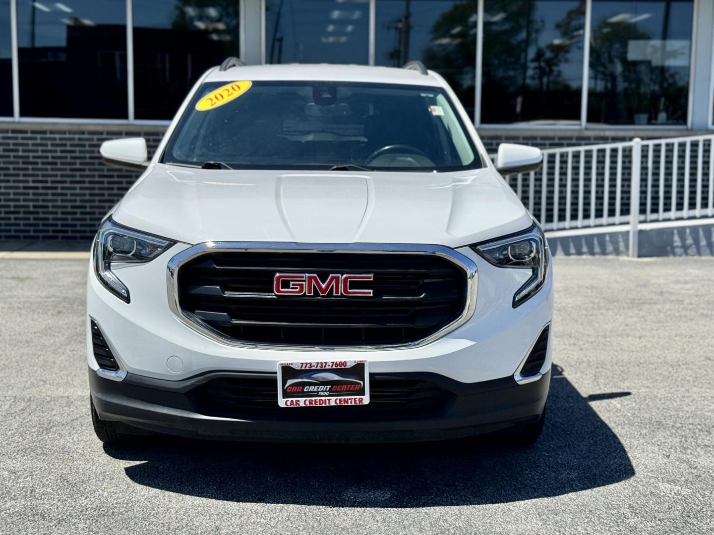2020 WHITE GMC Terrain SLE (3GKALMEV5LL) with an 1.4L L4 DOHC 16V TURBO engine, 6A transmission, located at 7600 S Western Ave., Chicago, IL, 60620, (773) 918-3980, 0.000000, 0.000000 - Photo#1