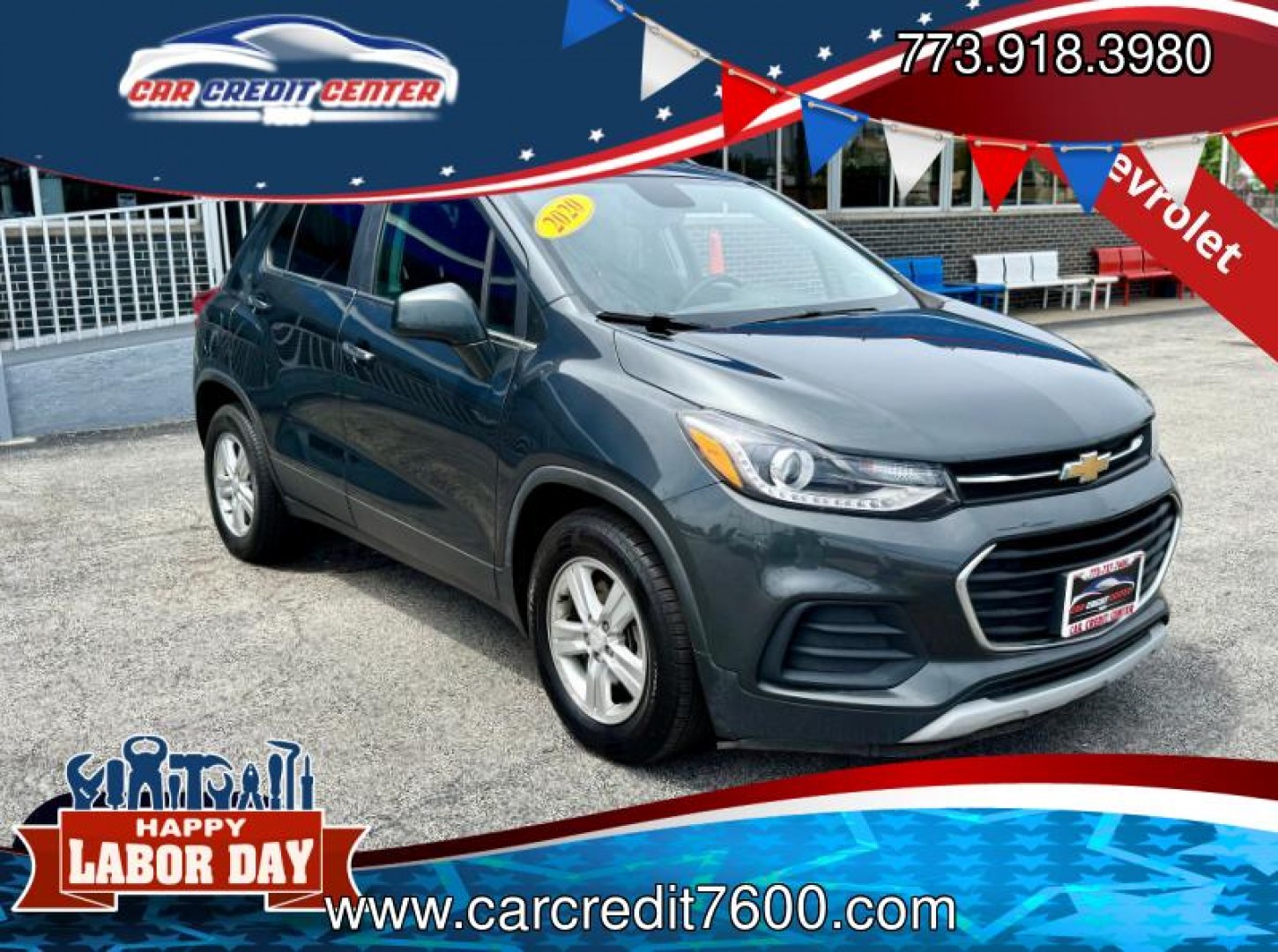 2020 GRAY Chevrolet Trax LT FWD (3GNCJLSB9LL) with an 1.4L L4 DOHC 16V engine, 6A transmission, located at 7600 S Western Ave., Chicago, IL, 60620, (773) 918-3980, 0.000000, 0.000000- Photo#0