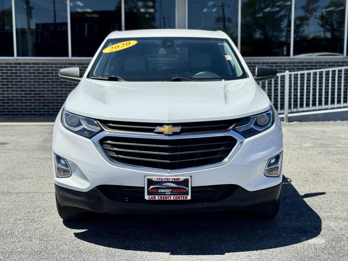 2020 WHITE Chevrolet Equinox LS 1.5 AWD (3GNAXSEV5LS) with an 1.5L L4 DOHC 16V TURBO engine, 6A transmission, located at 7600 S Western Ave., Chicago, IL, 60620, (773) 918-3980, 0.000000, 0.000000- Photo#1