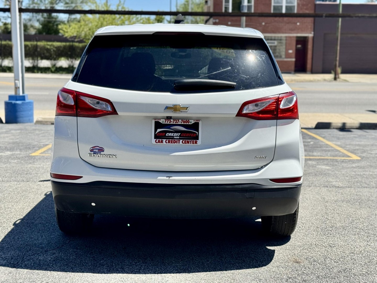 2020 WHITE Chevrolet Equinox LS 1.5 AWD (3GNAXSEV5LS) with an 1.5L L4 DOHC 16V TURBO engine, 6A transmission, located at 7600 S Western Ave., Chicago, IL, 60620, (773) 918-3980, 0.000000, 0.000000- Photo#3