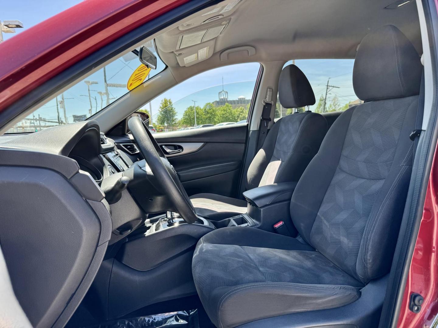 2016 RED Nissan Rogue SV AWD (KNMAT2MV6GP) with an 2.5L L4 DOHC 16V engine, CVT transmission, located at 7600 S Western Ave., Chicago, IL, 60620, (773) 918-3980, 0.000000, 0.000000 - Photo#7