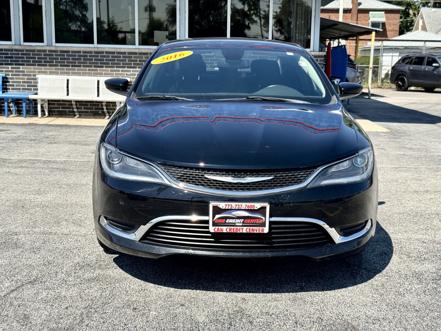 2016 BLACK Chrysler 200 Limited (1C3CCCAB8GN) with an 2.4L L4 DOHC 16V engine, 9A transmission, located at 7600 S Western Ave., Chicago, IL, 60620, (773) 918-3980, 0.000000, 0.000000- Photo#1