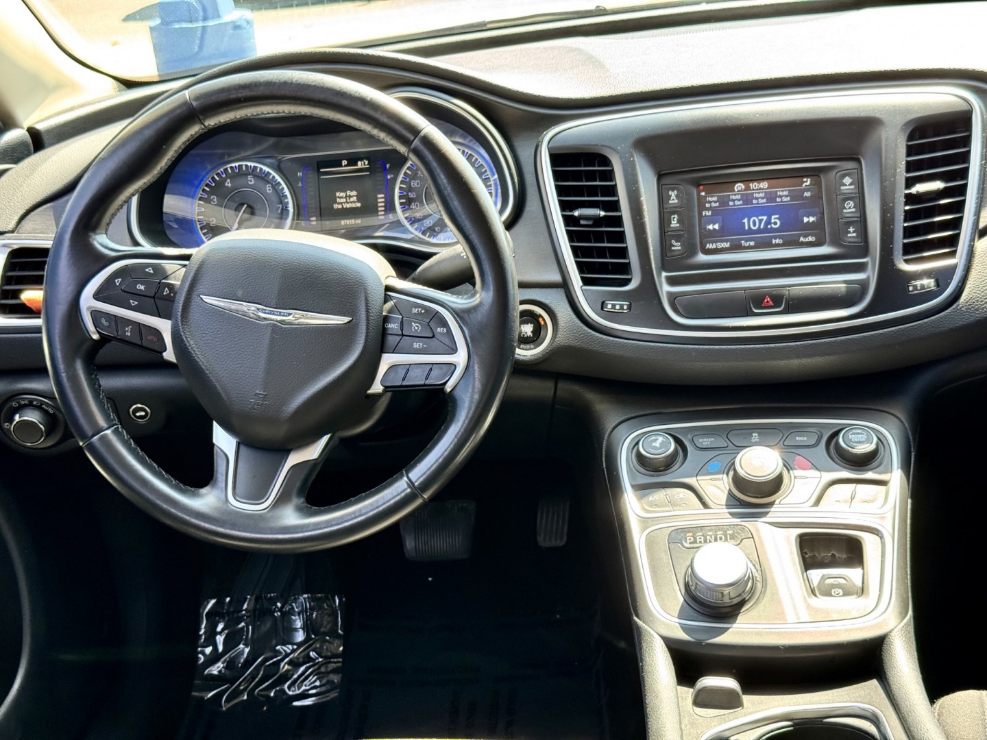 2016 BLACK Chrysler 200 Limited (1C3CCCAB8GN) with an 2.4L L4 DOHC 16V engine, 9A transmission, located at 7600 S Western Ave., Chicago, IL, 60620, (773) 918-3980, 0.000000, 0.000000- Photo#7