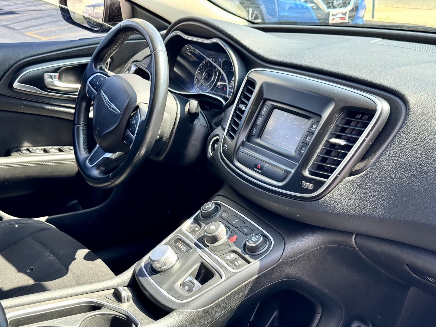 2016 BLACK Chrysler 200 Limited (1C3CCCAB8GN) with an 2.4L L4 DOHC 16V engine, 9A transmission, located at 7600 S Western Ave., Chicago, IL, 60620, (773) 918-3980, 0.000000, 0.000000- Photo#8