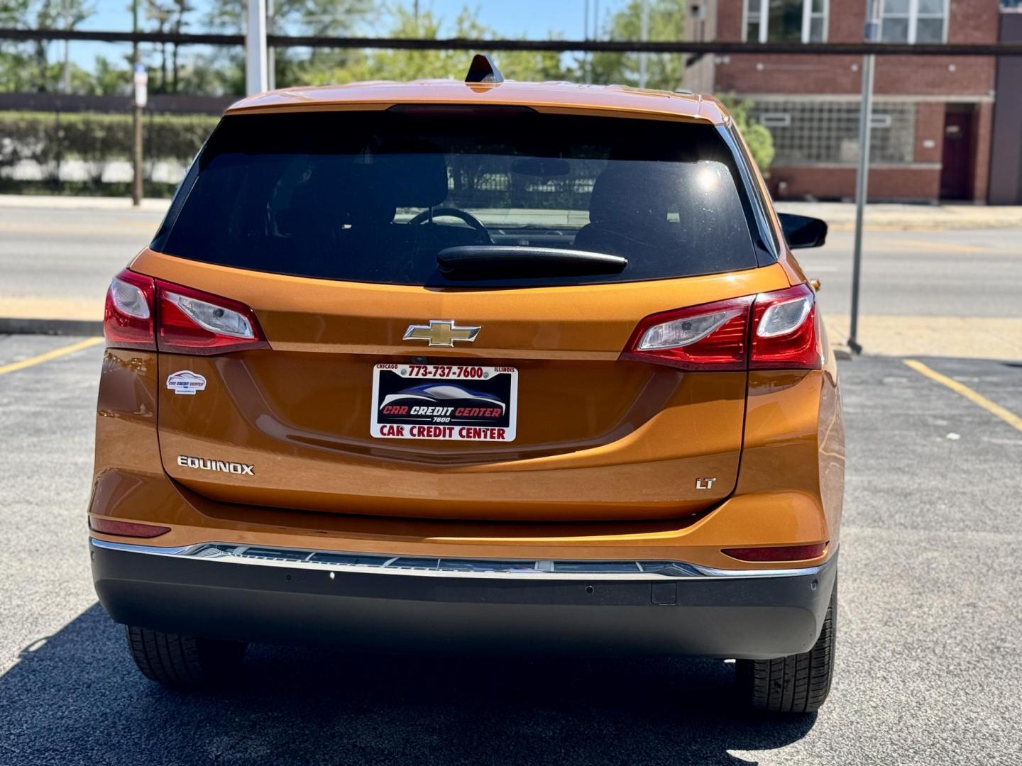 2019 ORANGE Chevrolet Equinox LT 2WD (2GNAXJEV0K6) with an 1.5L L4 DIR DOHC 16V TURBO engine, 6A transmission, located at 7600 S Western Ave., Chicago, IL, 60620, (773) 918-3980, 0.000000, 0.000000 - Photo#3