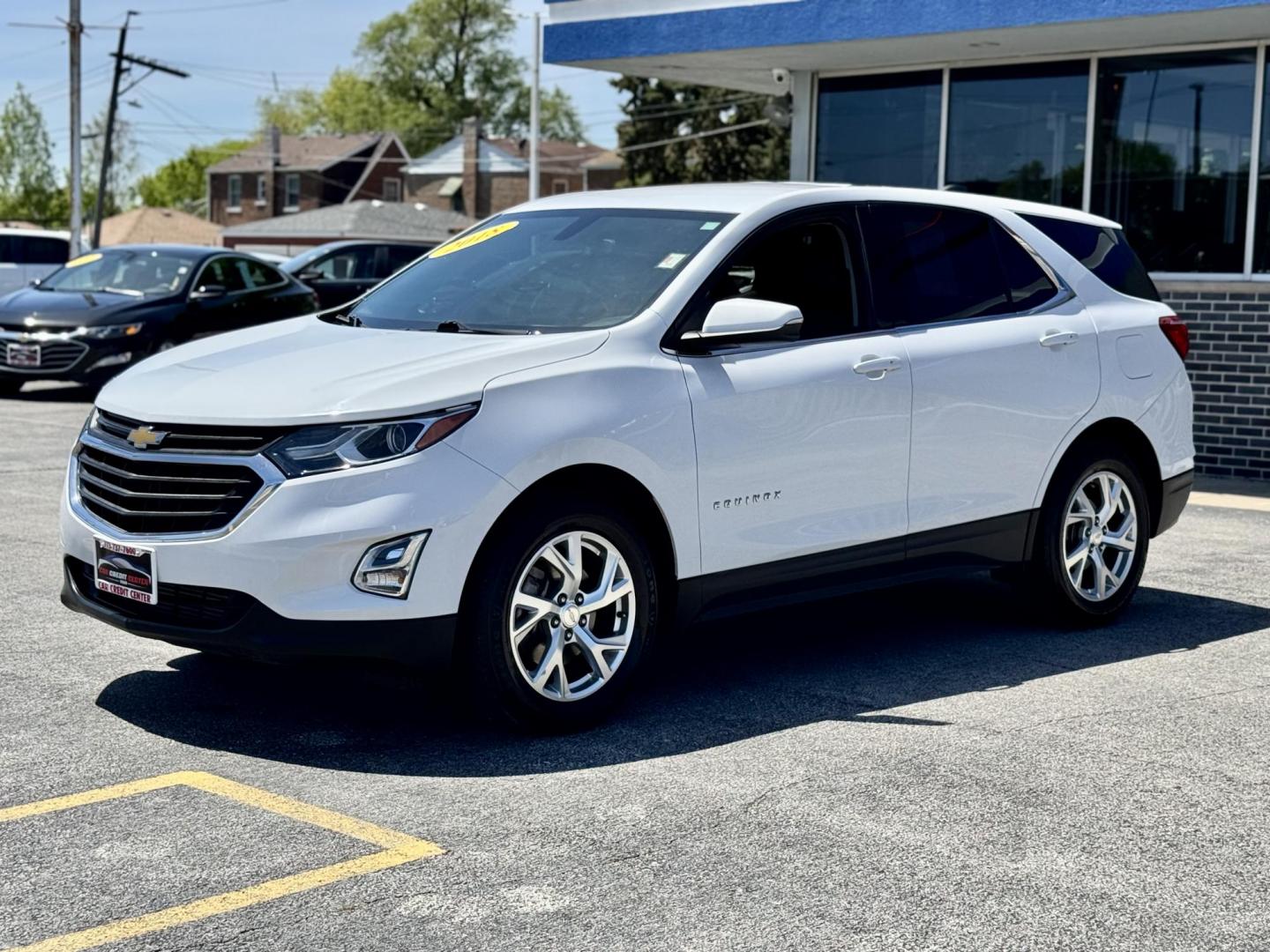 2018 WHITE Chevrolet Equinox LT AWD (3GNAXTEX0JS) with an 2.0L L4 DOHC 16V TURBO engine, 6A transmission, located at 7600 S Western Ave., Chicago, IL, 60620, (773) 918-3980, 0.000000, 0.000000 - Photo#2