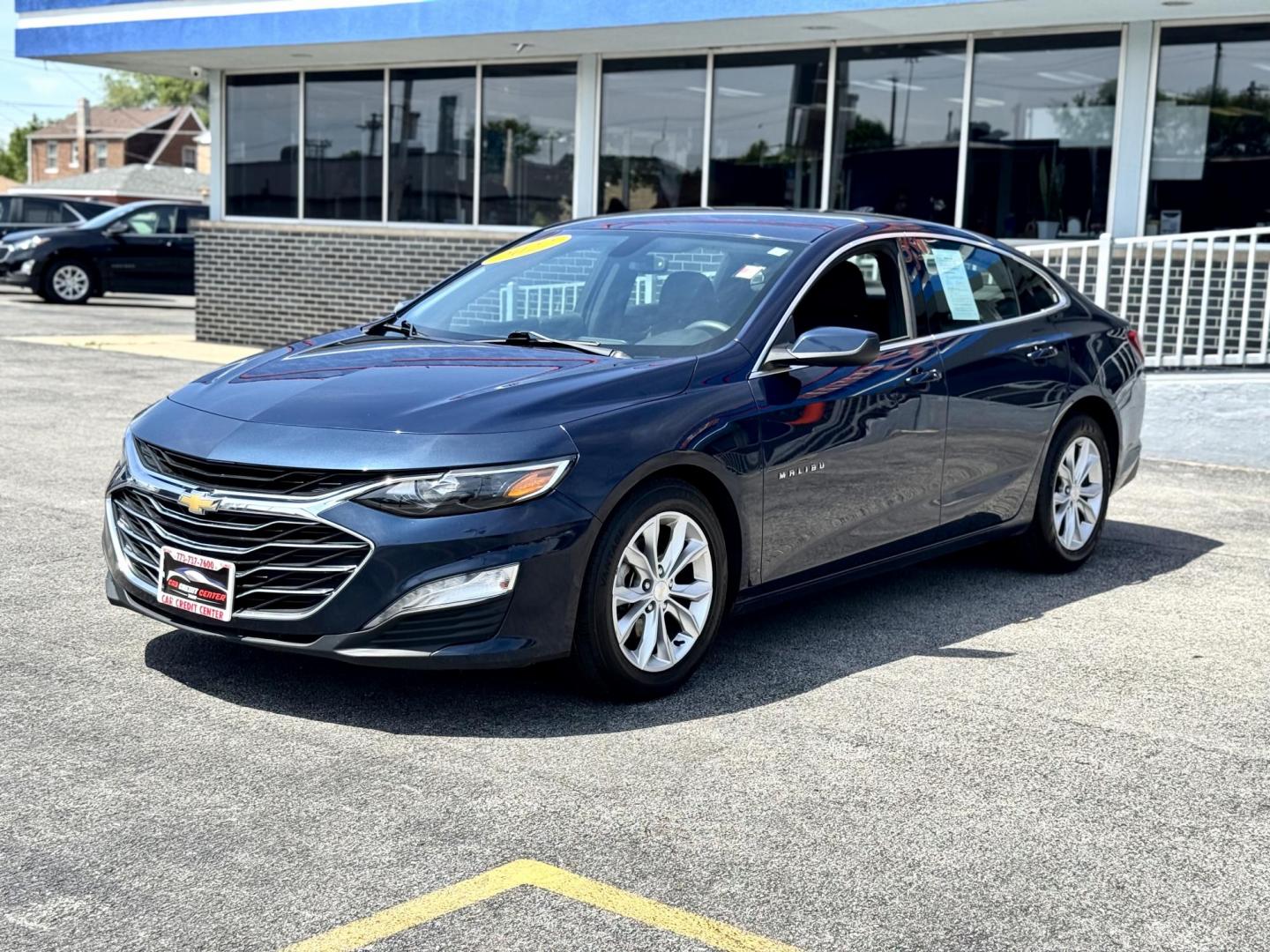 2022 BLUE Chevrolet Malibu LT (1G1ZD5ST2NF) with an 1.5L L4 DOHC 16V engine, 6A transmission, located at 7600 S Western Ave., Chicago, IL, 60620, (773) 918-3980, 0.000000, 0.000000- Photo#2