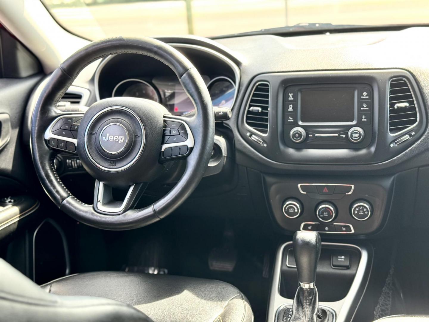 2018 RED Jeep Compass Sport FWD (3C4NJCBB7JT) with an 2.4L L4 DOHC 16V engine, located at 7600 S Western Ave., Chicago, IL, 60620, (773) 918-3980, 0.000000, 0.000000 - Photo#9