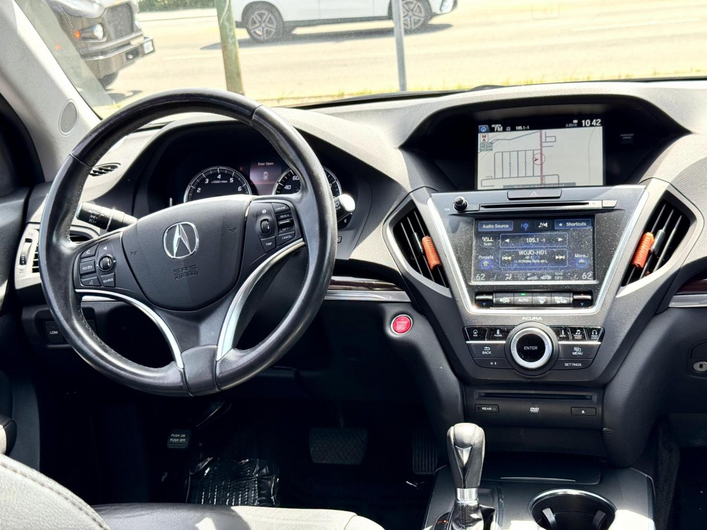 2015 BLACK Acura MDX SH-AWD 6-Spd AT w/Tech and Entertainment Package (5FRYD4H60FB) with an 3.5L V6 SOHC 24V engine, 6-Speed Automatic transmission, located at 7600 S Western Ave., Chicago, IL, 60620, (773) 918-3980, 0.000000, 0.000000 - Photo#9