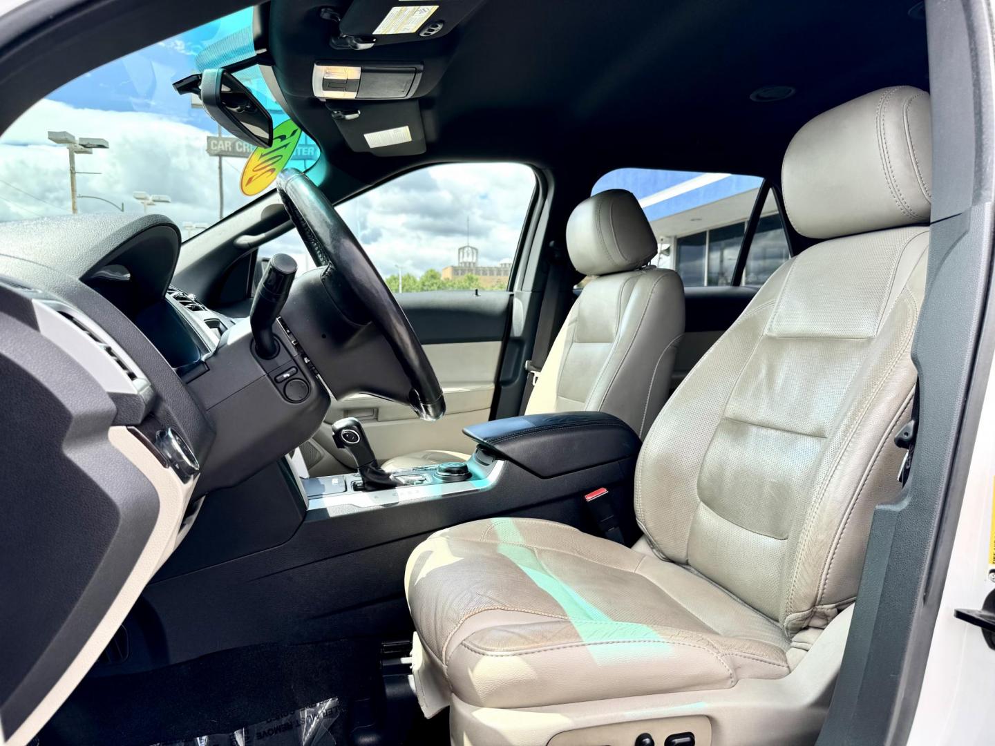 2015 WHITE Ford Explorer Limited 4WD (1FM5K8F82FG) with an 3.5L V6 DOHC 24V engine, 6-Speed Automatic transmission, located at 7600 S Western Ave., Chicago, IL, 60620, (773) 918-3980, 0.000000, 0.000000 - Photo#7
