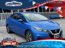 2021 BLUE Nissan Versa SV (3N1CN8EV1ML) with an 1.6L L4 DOHC 16V engine, CVT transmission, located at 7600 S Western Ave., Chicago, IL, 60620, (773) 918-3980, 0.000000, 0.000000- Photo#0