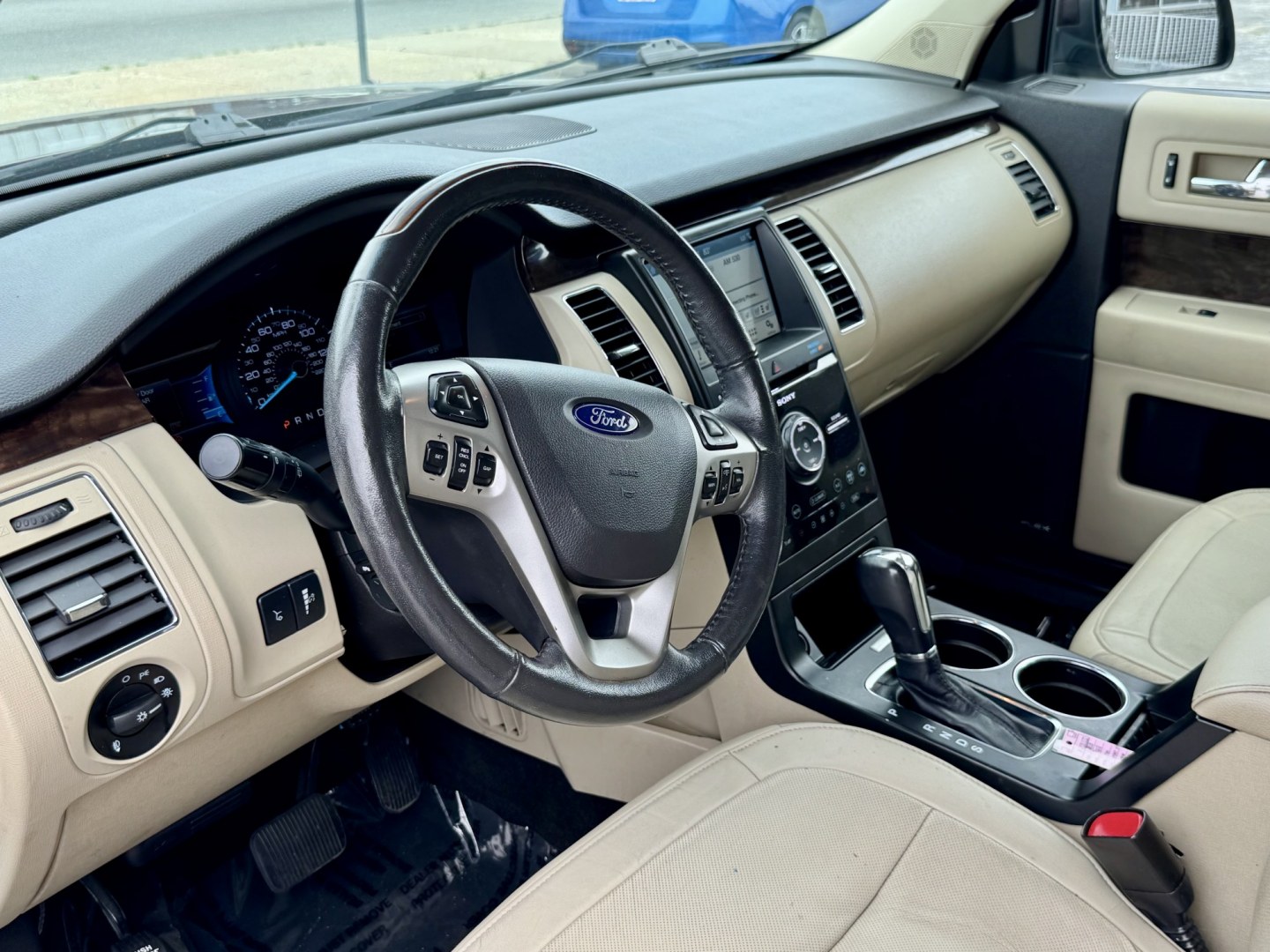 2018 BURGUND Ford Flex Limited AWD w/EcoBoost (2FMHK6DT0JB) with an 3.5L V6 DOHC 24V engine, 6A transmission, located at 7600 S Western Ave., Chicago, IL, 60620, (773) 918-3980, 0.000000, 0.000000- Photo#5