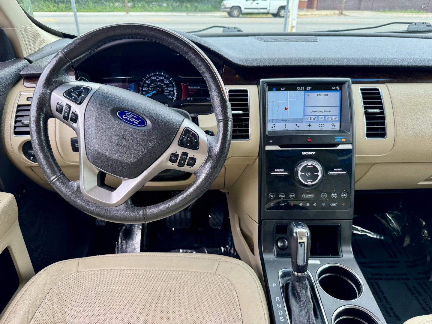 2018 BURGUND Ford Flex Limited AWD w/EcoBoost (2FMHK6DT0JB) with an 3.5L V6 DOHC 24V engine, 6A transmission, located at 7600 S Western Ave., Chicago, IL, 60620, (773) 918-3980, 0.000000, 0.000000- Photo#6