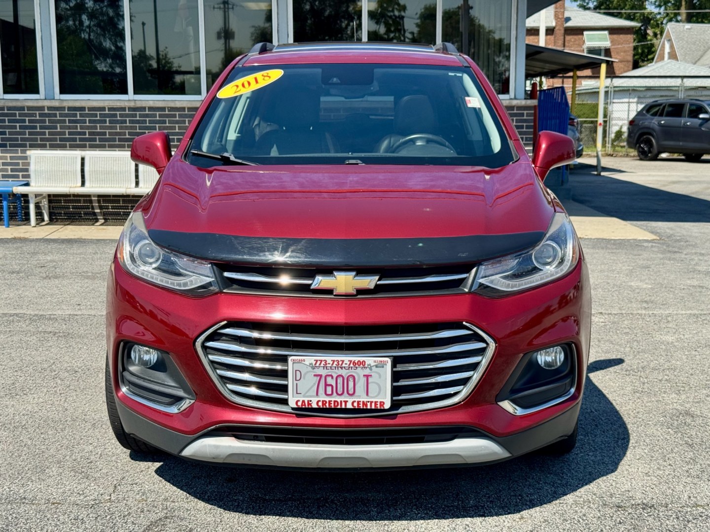 2018 RED Chevrolet Trax Premier AWD (3GNCJRSB6JL) with an 1.4L L4 DOHC 16V engine, 6A transmission, located at 7600 S Western Ave., Chicago, IL, 60620, (773) 918-3980, 0.000000, 0.000000- Photo#1
