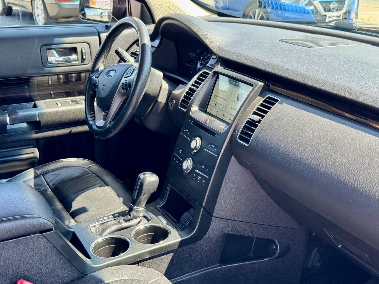 2018 RED Ford Flex SEL FWD (2FMGK5C87JB) with an 3.5L V6 DOHC 24V engine, 6A transmission, located at 7600 S Western Ave., Chicago, IL, 60620, (773) 918-3980, 0.000000, 0.000000- Photo#11