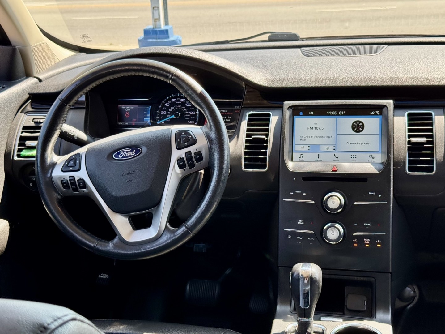 2018 RED Ford Flex SEL FWD (2FMGK5C87JB) with an 3.5L V6 DOHC 24V engine, 6A transmission, located at 7600 S Western Ave., Chicago, IL, 60620, (773) 918-3980, 0.000000, 0.000000- Photo#10