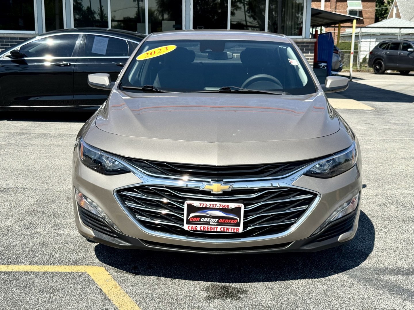 2023 GRAY Chevrolet Malibu 1LT (1G1ZD5ST0PF) with an 1.5L L4 DOHC 16V engine, 6A transmission, located at 7600 S Western Ave., Chicago, IL, 60620, (773) 918-3980, 0.000000, 0.000000- Photo#1