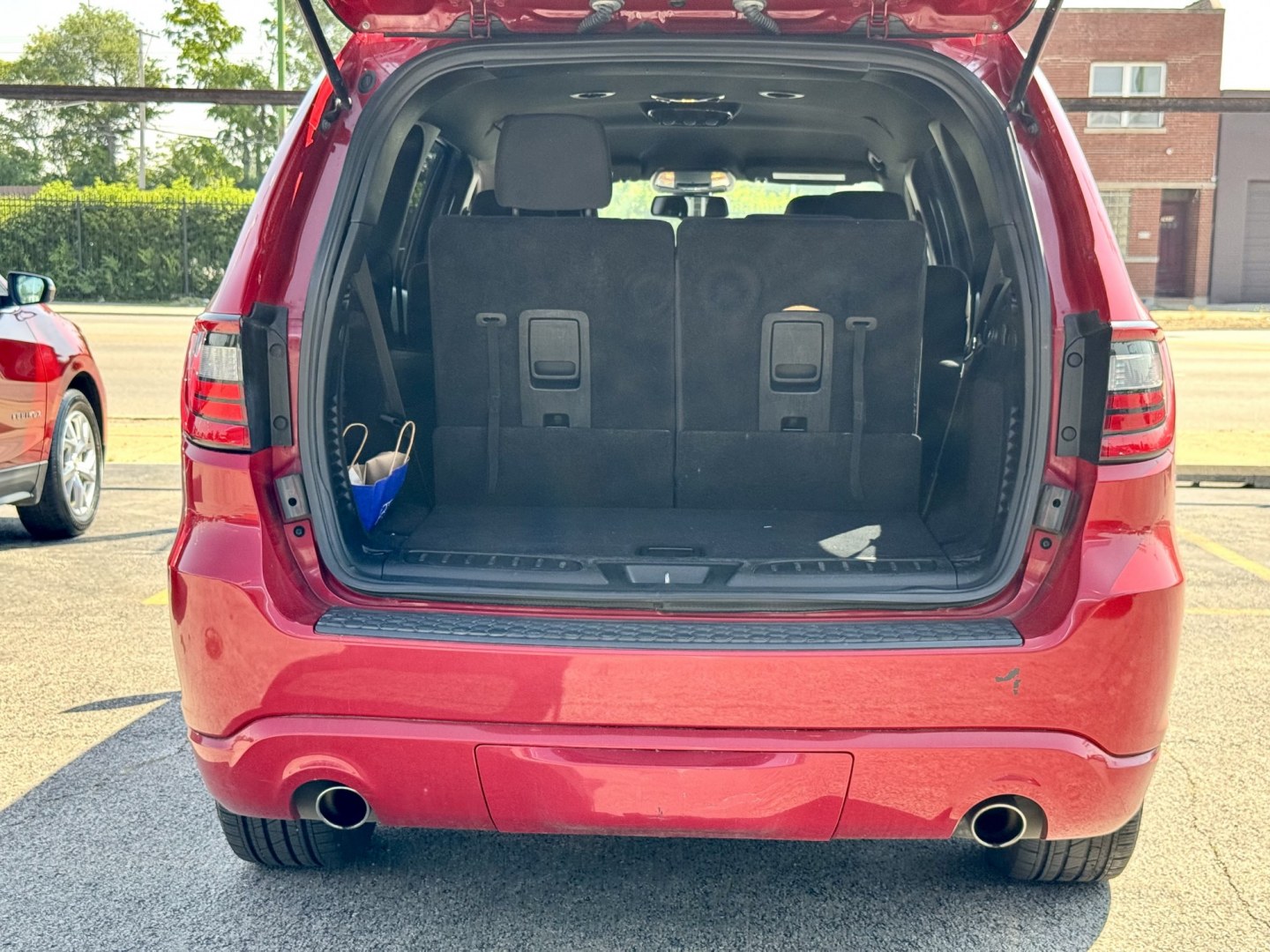 2014 RED Dodge Durango SXT AWD (1C4RDJAG5EC) with an 3.6L V6 DOHC 24V engine, 8A transmission, located at 7600 S Western Ave., Chicago, IL, 60620, (773) 918-3980, 0.000000, 0.000000- Photo#4