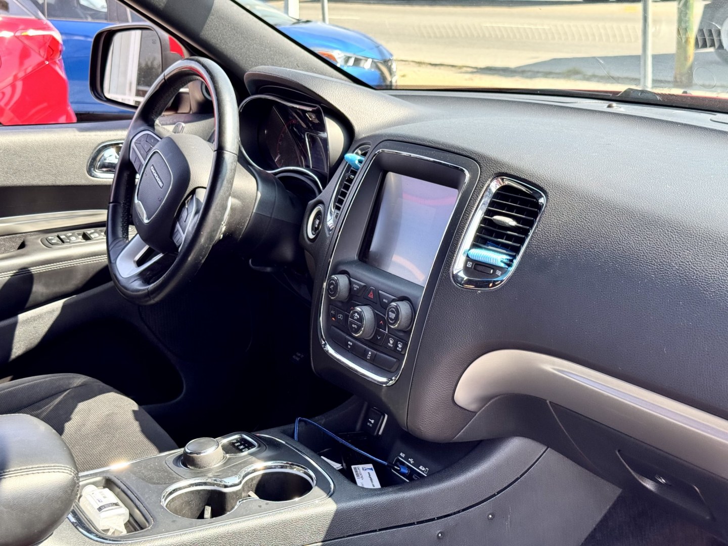 2014 RED Dodge Durango SXT AWD (1C4RDJAG5EC) with an 3.6L V6 DOHC 24V engine, 8A transmission, located at 7600 S Western Ave., Chicago, IL, 60620, (773) 918-3980, 0.000000, 0.000000- Photo#11