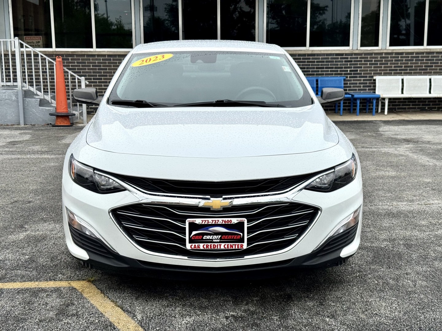 2023 WHITE Chevrolet Malibu 1FL (1G1ZC5ST4PF) with an 1.5L L4 DOHC 16V engine, 6A transmission, located at 7600 S Western Ave., Chicago, IL, 60620, (773) 918-3980, 0.000000, 0.000000- Photo#1