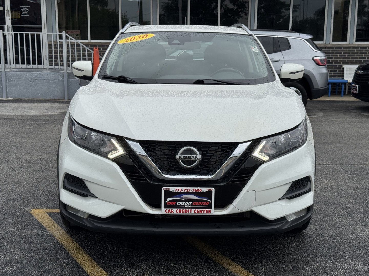 2020 WHITE Nissan Rogue Sport SL AWD (JN1BJ1CW1LW) with an 2.0L L4 DOHC 16V engine, CVT transmission, located at 7600 S Western Ave., Chicago, IL, 60620, (773) 918-3980, 0.000000, 0.000000- Photo#1
