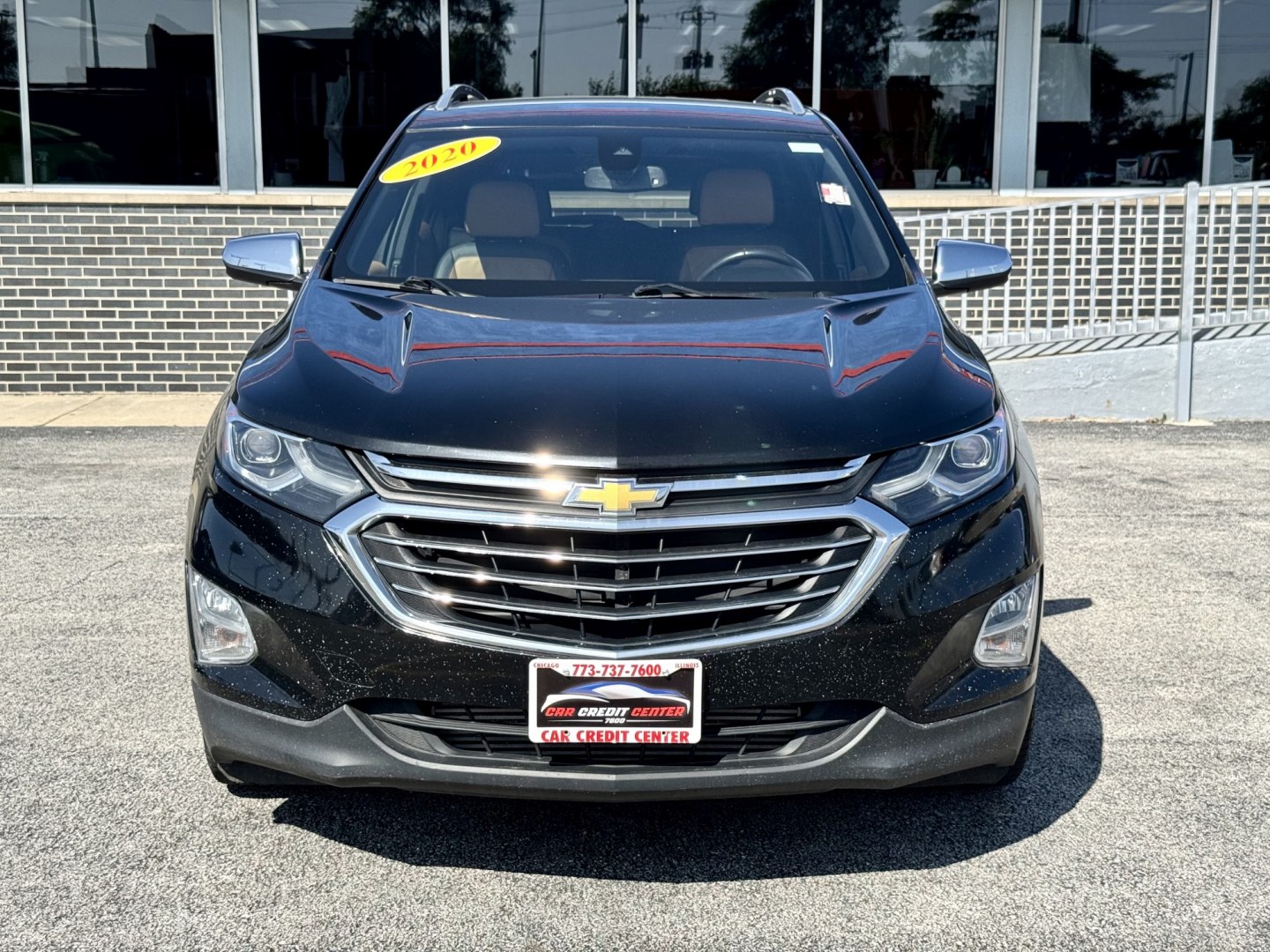2020 BLACK Chevrolet Equinox Premier 2.0 2WD (2GNAXPEX9L6) with an 2.0L L4 DOHC 16V engine, 9A transmission, located at 7600 S Western Ave., Chicago, IL, 60620, (773) 918-3980, 0.000000, 0.000000- Photo#1