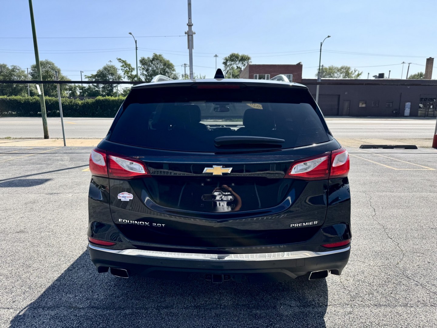 2020 BLACK Chevrolet Equinox Premier 2.0 2WD (2GNAXPEX9L6) with an 2.0L L4 DOHC 16V engine, 9A transmission, located at 7600 S Western Ave., Chicago, IL, 60620, (773) 918-3980, 0.000000, 0.000000- Photo#3