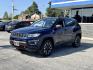 2021 BLUE Jeep Compass Trailhawk 4WD (3C4NJDDB7MT) with an 2.4L L4 DOHC 16V engine, 9A transmission, located at 7600 S Western Ave., Chicago, IL, 60620, (773) 918-3980, 0.000000, 0.000000- Photo#2