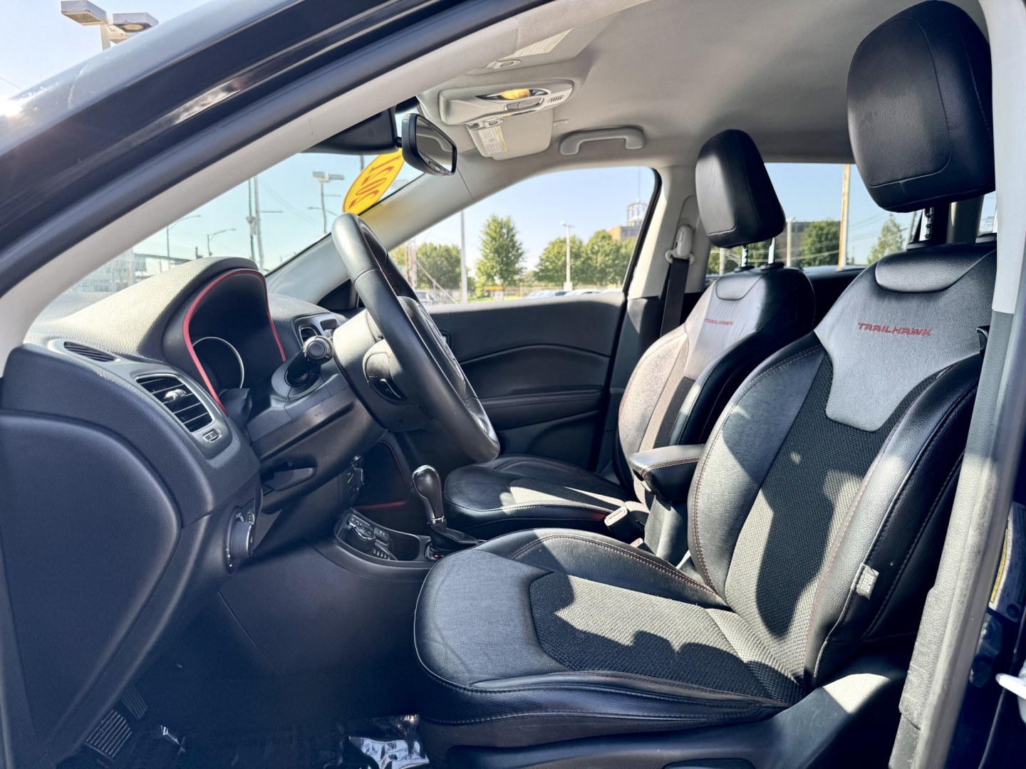 2021 BLUE Jeep Compass Trailhawk 4WD (3C4NJDDB7MT) with an 2.4L L4 DOHC 16V engine, 9A transmission, located at 7600 S Western Ave., Chicago, IL, 60620, (773) 918-3980, 0.000000, 0.000000- Photo#7