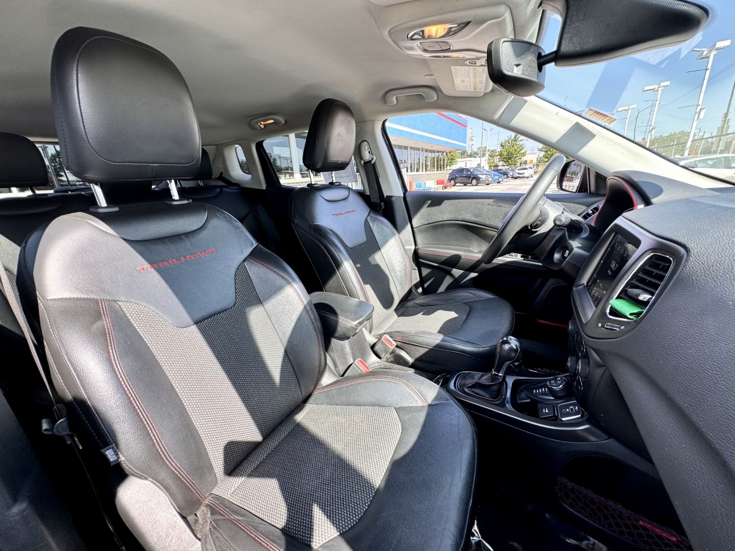2021 BLUE Jeep Compass Trailhawk 4WD (3C4NJDDB7MT) with an 2.4L L4 DOHC 16V engine, 9A transmission, located at 7600 S Western Ave., Chicago, IL, 60620, (773) 918-3980, 0.000000, 0.000000- Photo#11