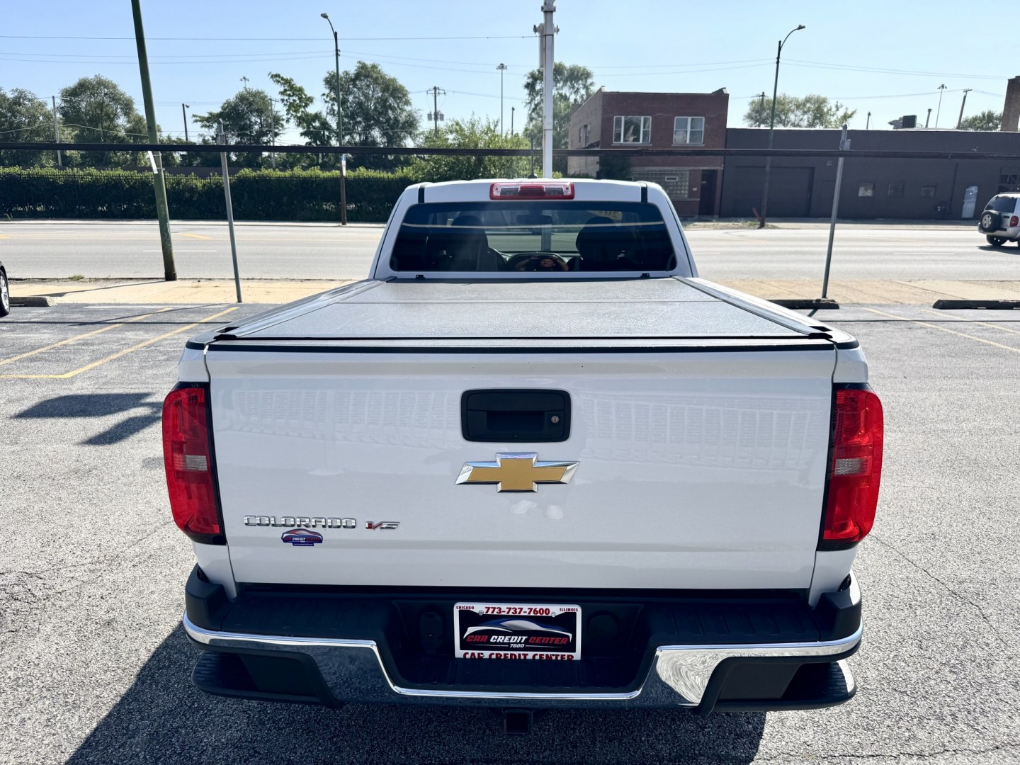 2019 WHITE Chevrolet Colorado Work Truck Ext. Cab 2WD (1GCHSBEN9K1) with an 3.6L V6 DOHC 24V GAS engine, 6A transmission, located at 7600 S Western Ave., Chicago, IL, 60620, (773) 918-3980, 0.000000, 0.000000- Photo#4