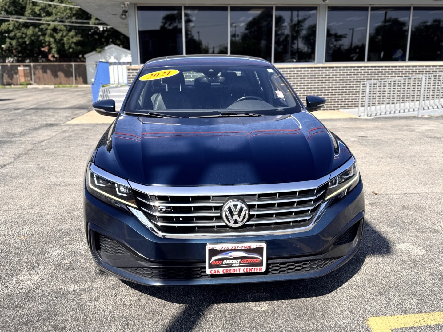 2021 BLUE Volkswagen Passat R-Line (1VWMA7A32MC) with an 2.0L L4 DOHC 16V engine, 6A transmission, located at 7600 S Western Ave., Chicago, IL, 60620, (773) 918-3980, 0.000000, 0.000000- Photo#1