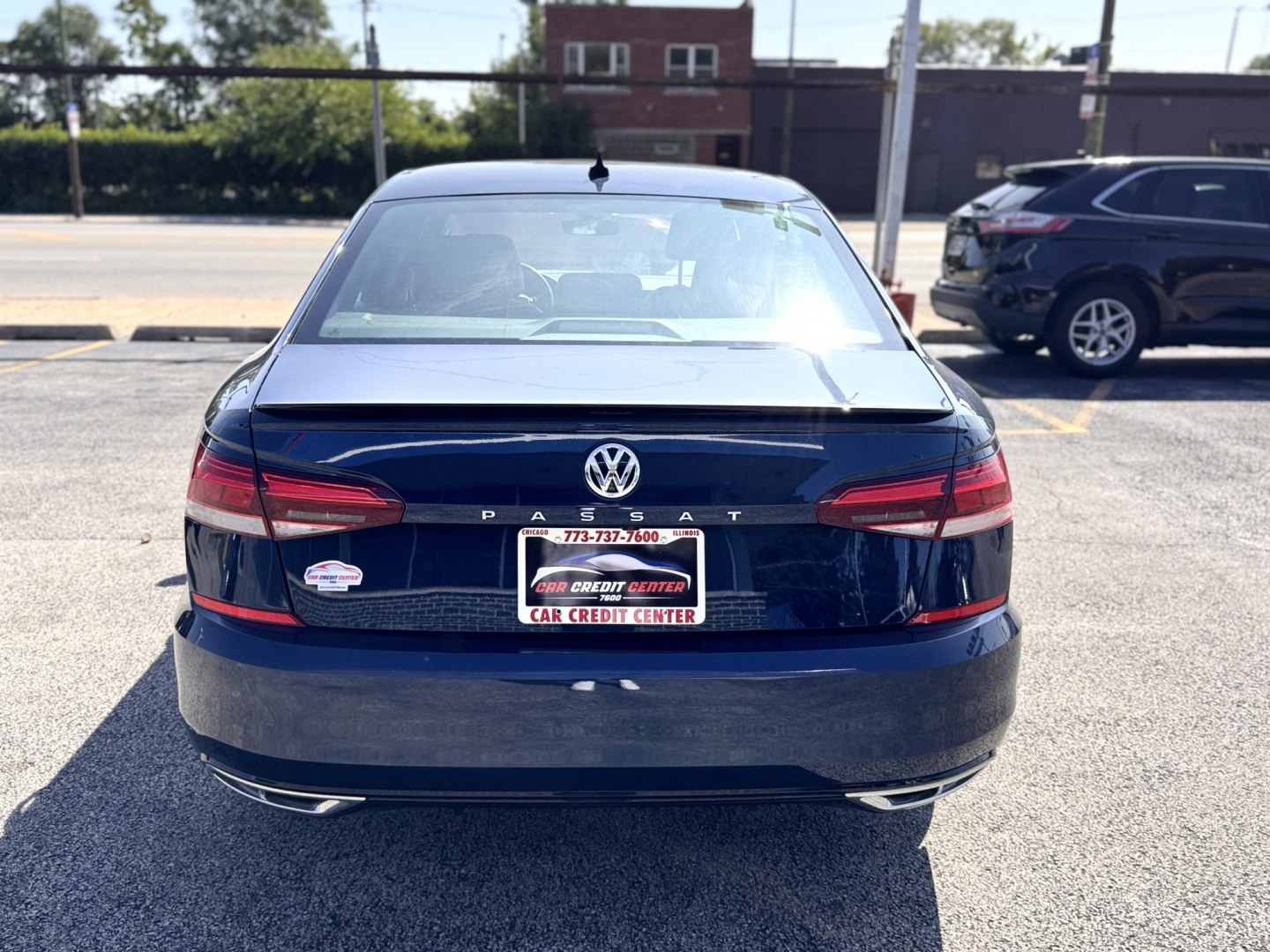 2021 BLUE Volkswagen Passat R-Line (1VWMA7A32MC) with an 2.0L L4 DOHC 16V engine, 6A transmission, located at 7600 S Western Ave., Chicago, IL, 60620, (773) 918-3980, 0.000000, 0.000000- Photo#3