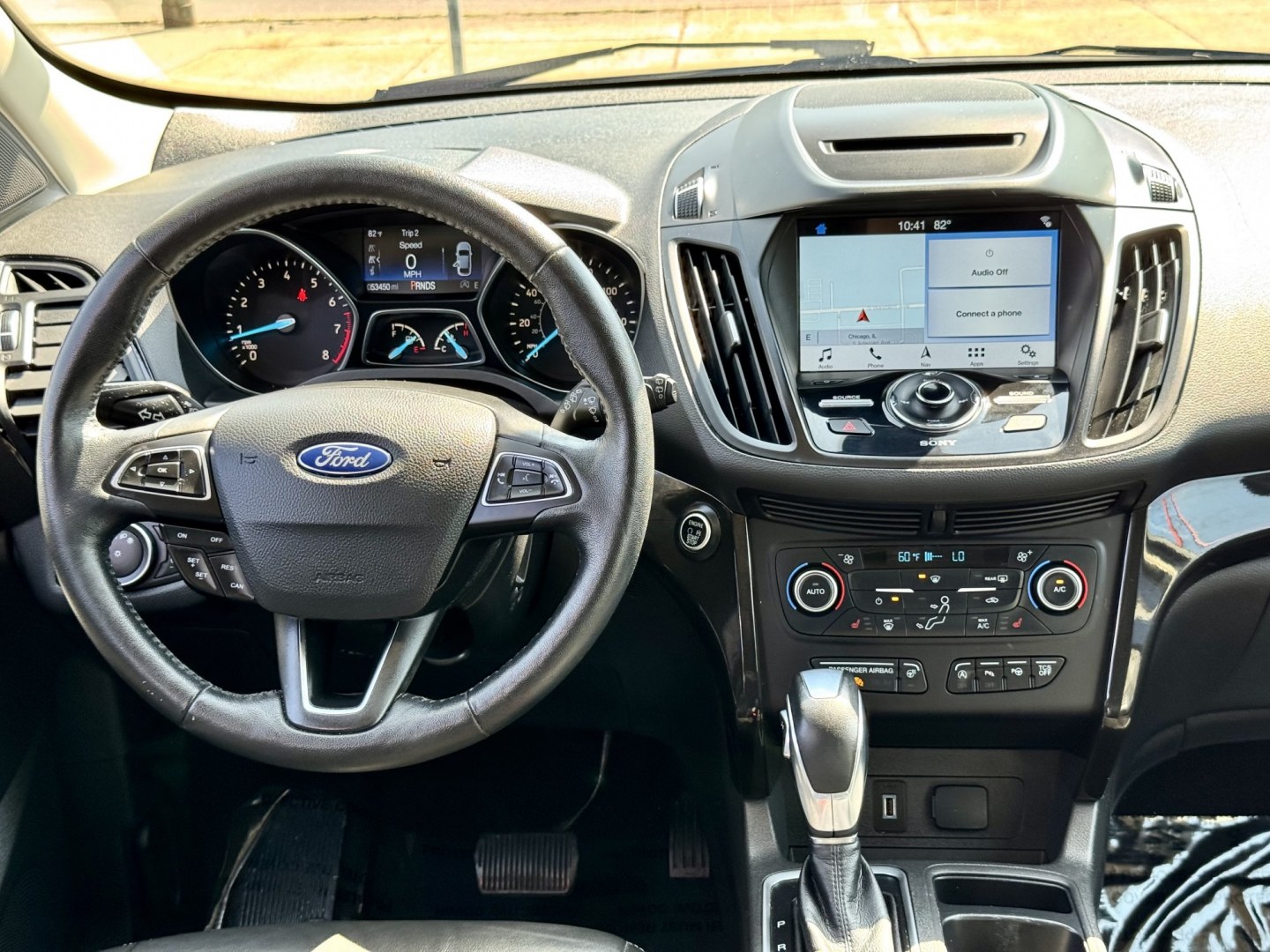 2018 BLACK Ford Escape Titanium FWD (1FMCU0J96JU) with an 2.0L L4 DOHC 16V engine, 6A transmission, located at 7600 S Western Ave., Chicago, IL, 60620, (773) 918-3980, 0.000000, 0.000000- Photo#10