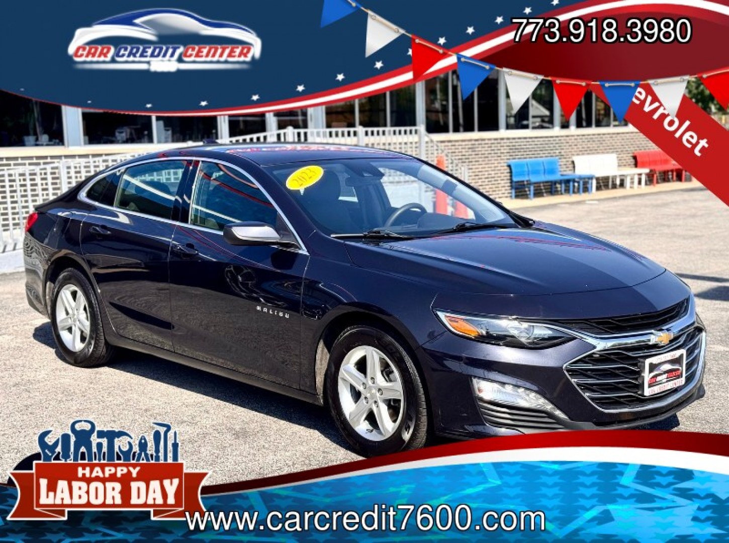 2023 GRAY Chevrolet Malibu 1LT (1G1ZD5ST8PF) with an 1.5L L4 DOHC 16V engine, 6A transmission, located at 7600 S Western Ave., Chicago, IL, 60620, (773) 918-3980, 0.000000, 0.000000- Photo#0
